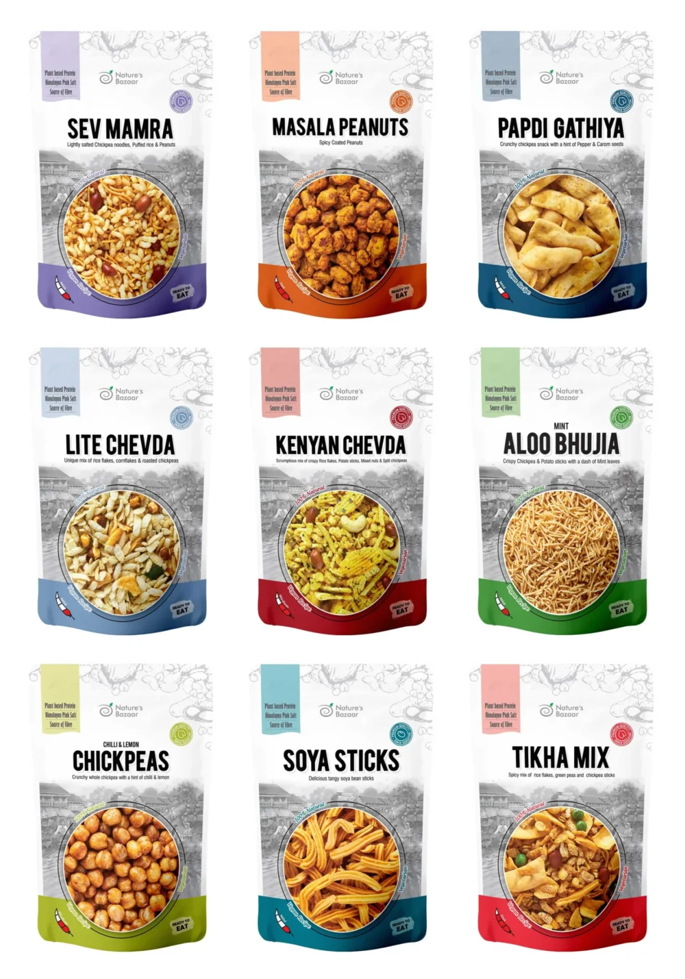 NATURE'S BAZAAR SNACKS - 2 FOR $5.99